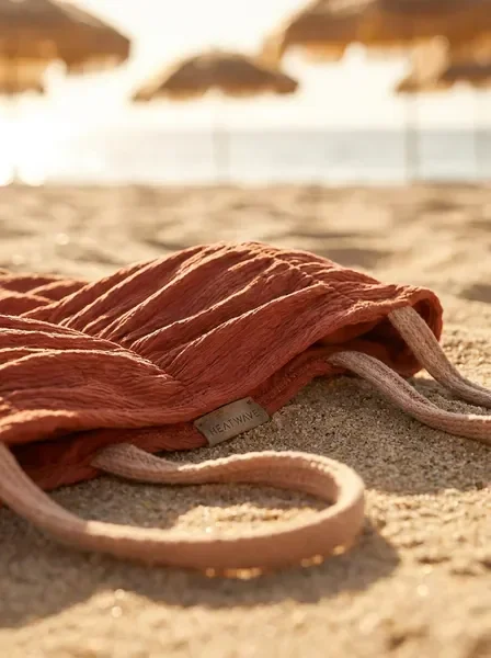 פרטי בד ועיצוב בבגדי ים של Heatwave
